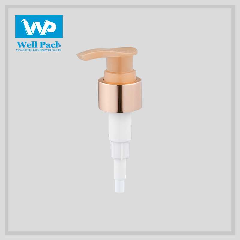 Lotion Pump with goldenaluminum